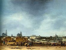 The aftermath of the Delft Thunderclap, by Egbert van der Poel.