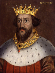Henry I, looking as though lampreys disagreed with him