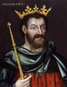 KIng John, before he lost the Crown Jewels, presumbly