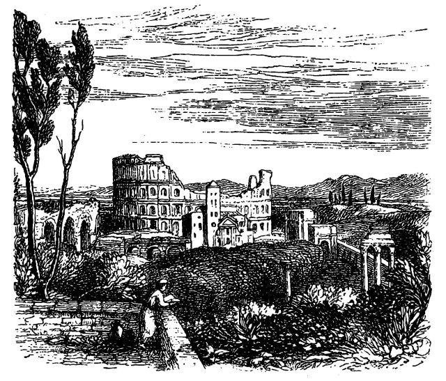 Rome, the Colosseum, from 'Pictures from Italy'